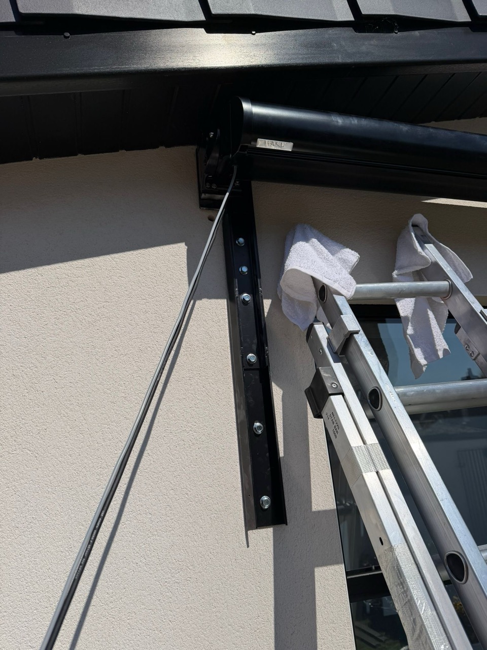 On-site installation in progress
