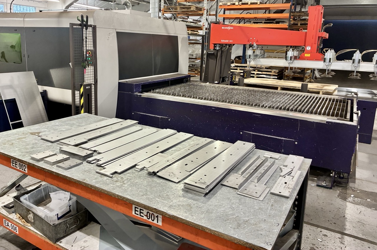 Journey Of A Batch, Part 1: Laser Cutting Stainless Steel Awning Brackets